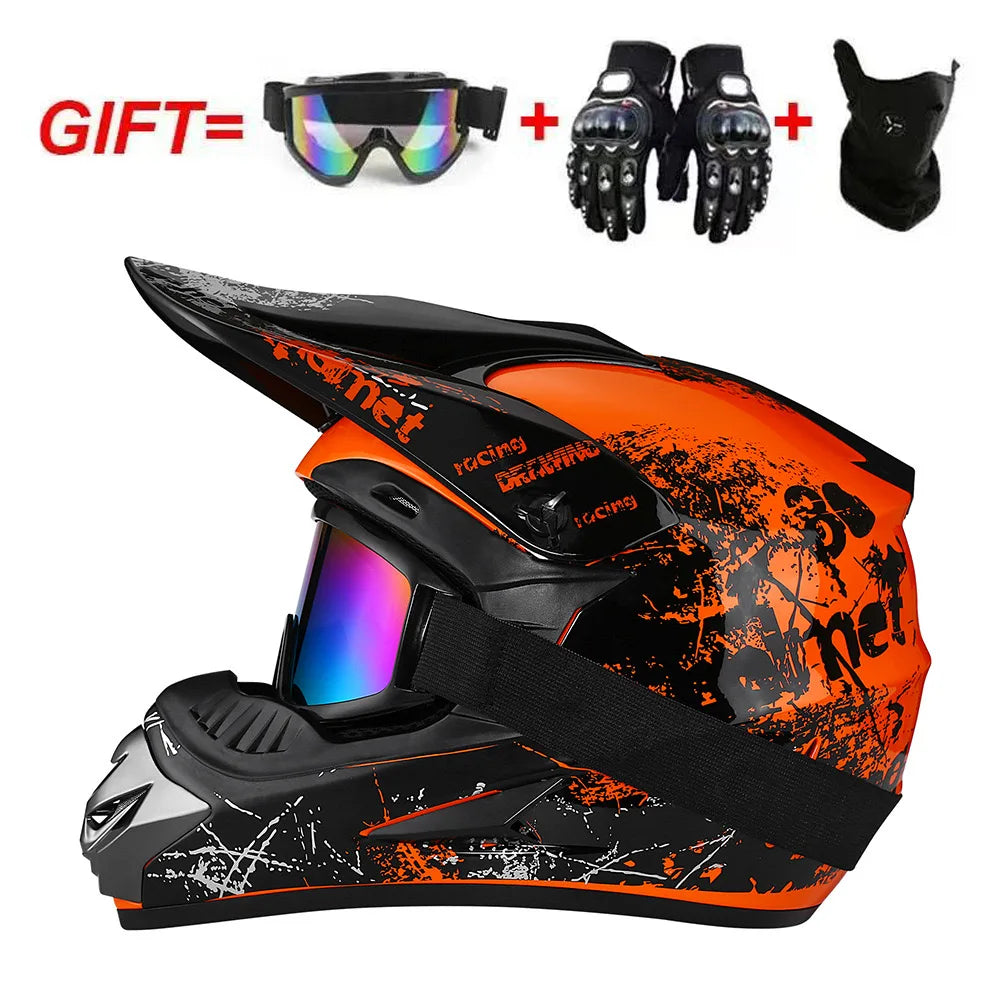 Youth Off Road Helmet for Dirt Bike and Downhill