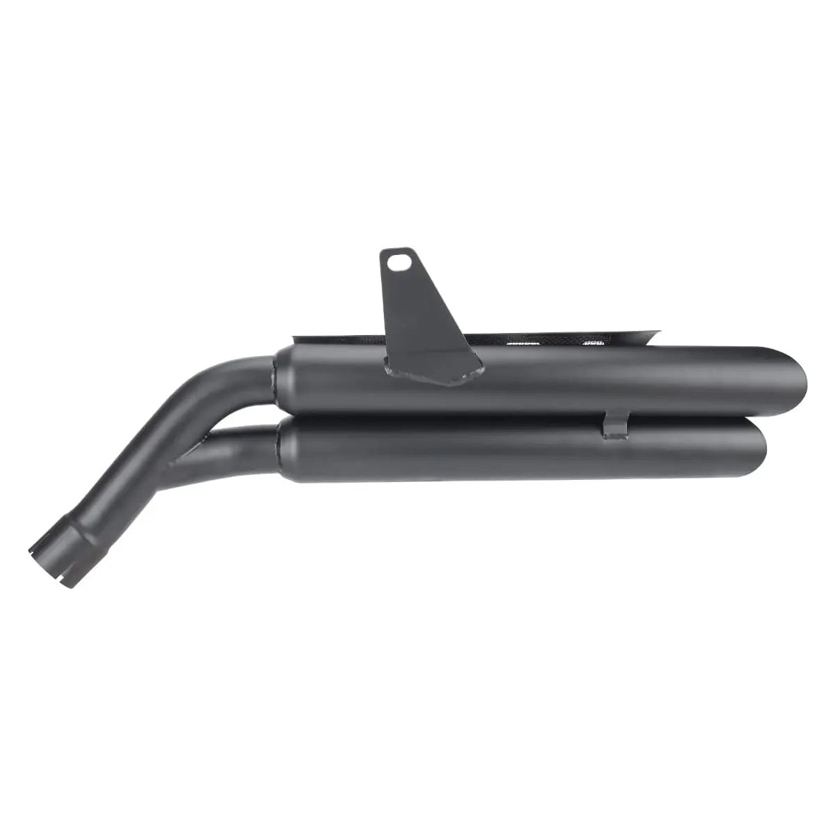 Motorcycle Exhaust Slip-on Muffler Pipe Tube with Heat Shield Cover Kit for CMX 300 CMX 500 Rebel 2017-2025 Black
