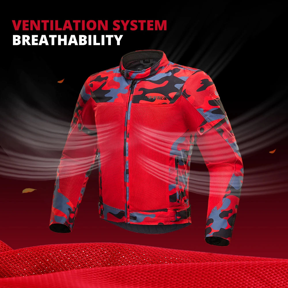 Lightweight Biker Jacket with Basic Protection