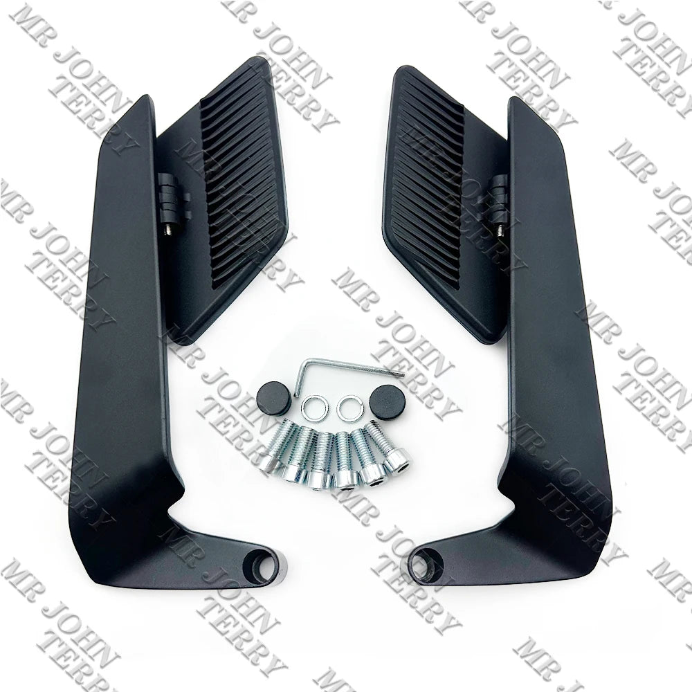 For YAMAHA MT 07 MT07 MT 09 MT09 SP MT 10 MT10 SP Motorcycle Mirrors Stealth Winglets Mirror Kits To Rotate Adjustable Mirrors