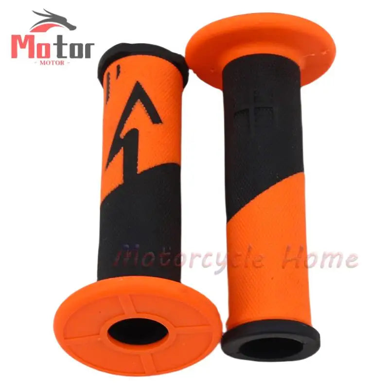 Kawasaki Universal Motorcycle Handlebar Grips 7/8" 22mm Rubber Hand Grips for Kawasaki ZX6R ZX7R ZX10R ZX12R ZX14R KX 65 85 125 250 KLX 125 250 – 4 Colors (1 Pair)