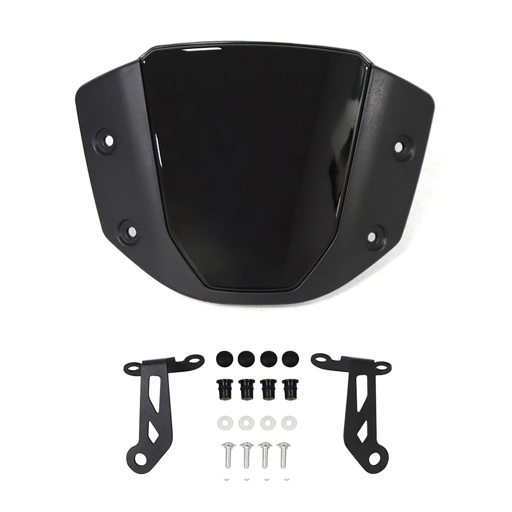 Motorcycle Windshield – Sport Front Wind Deflector with Bracket for Honda CB650R