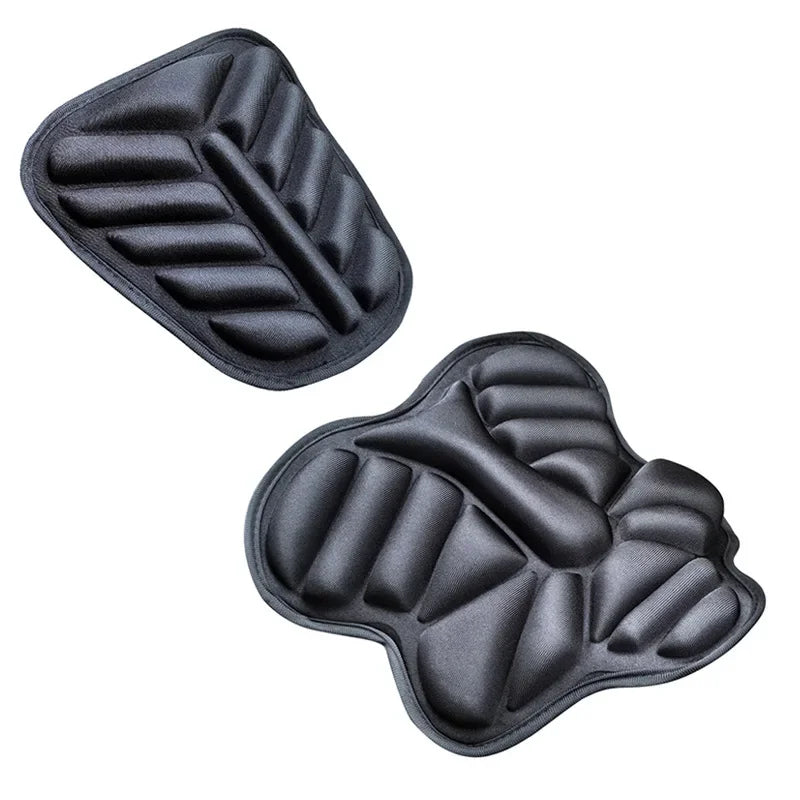 Motorcycle Seat Cushion – 3D Gel Pad Breathable Shock-Absorbing Cover