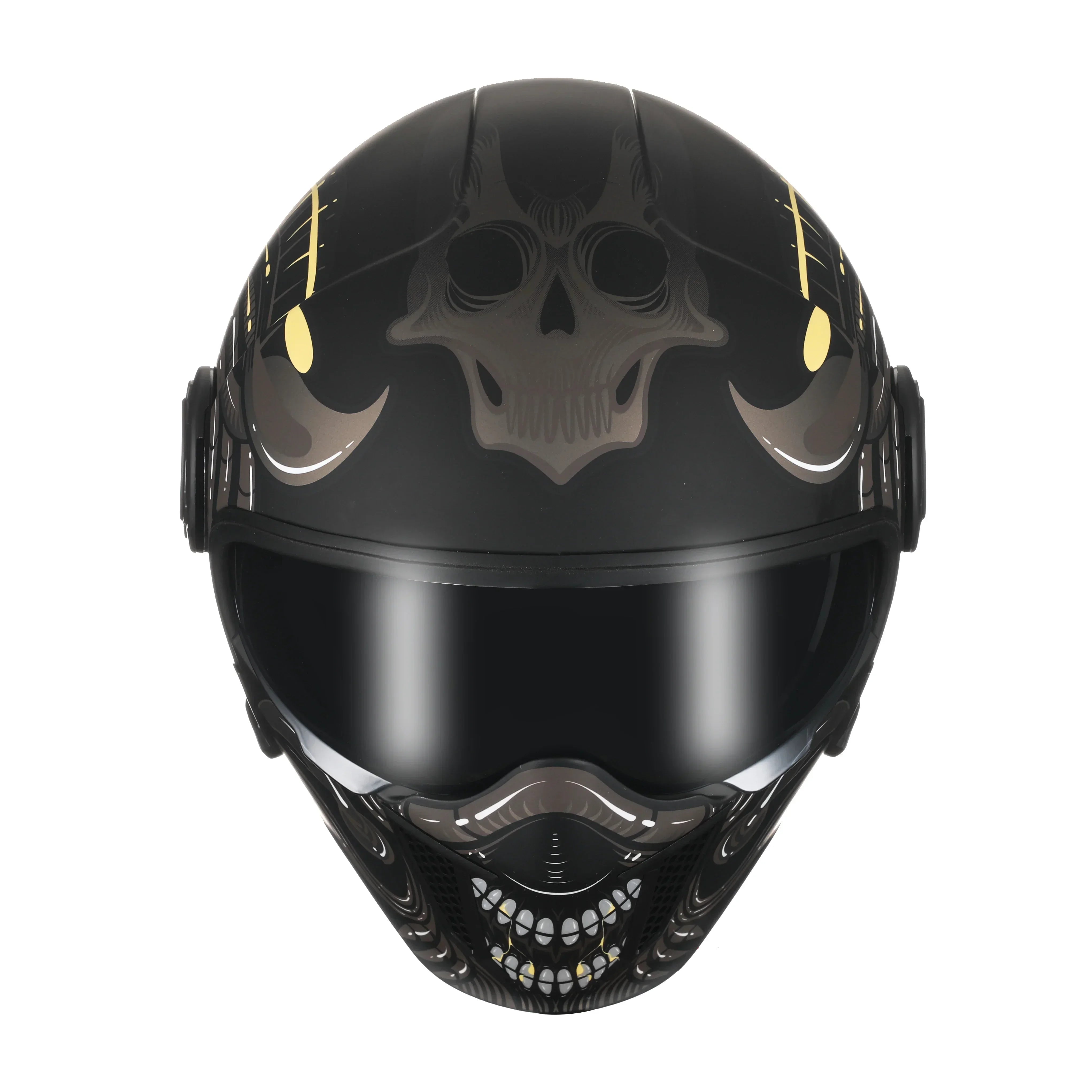 Retro Modular Helmet with DOT ECE Certification