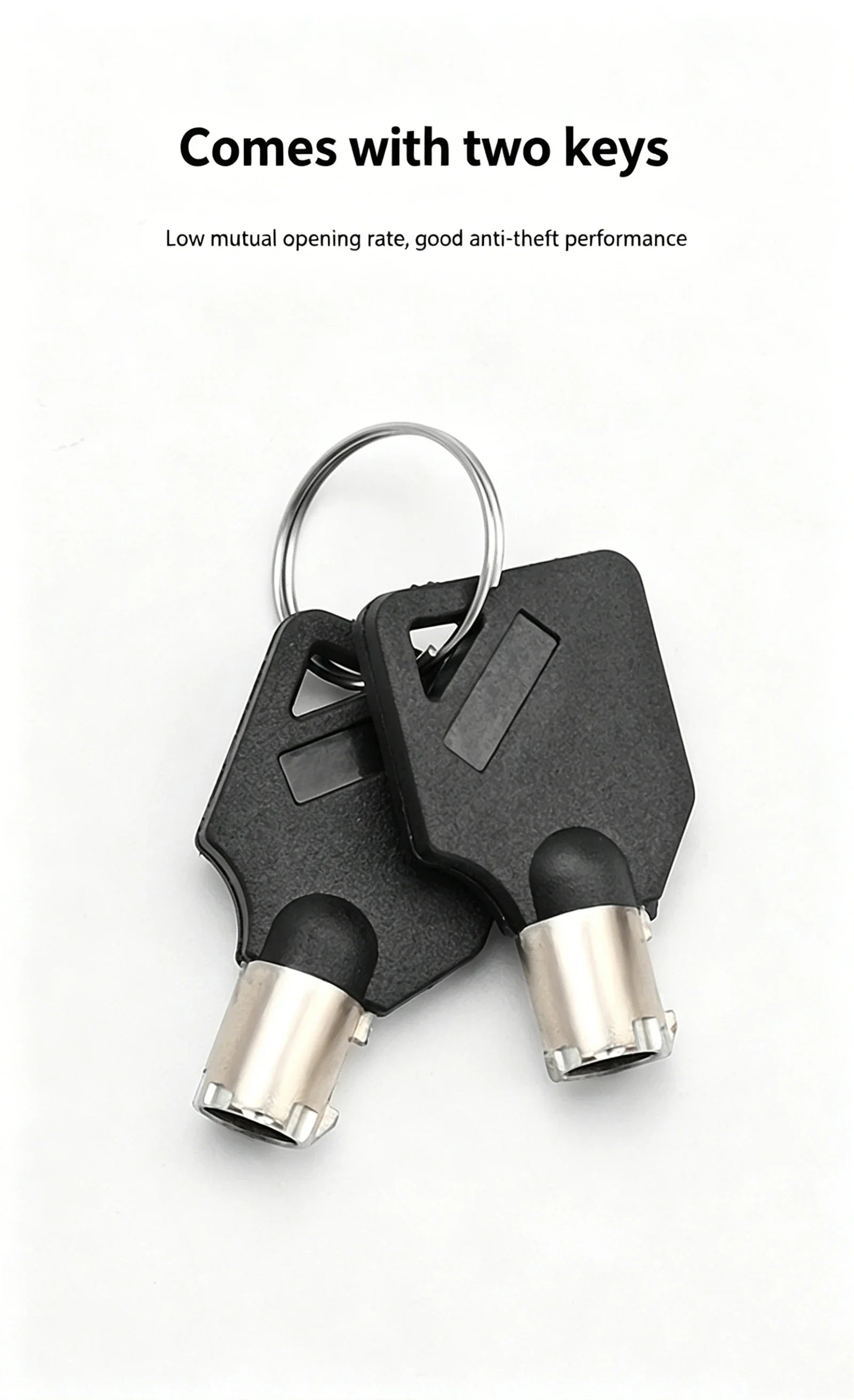 Motorcycle Alarm Disc Lock Anti-Theft 110dB Waterproof Motorcycle Disc Brake Lock Aluminum Alloy for Scooter Bike Motor Parts – Vibration Alarm – Replaceable Battery – Lock Only / 4pcs Set / With Bag – Red Black Yellow