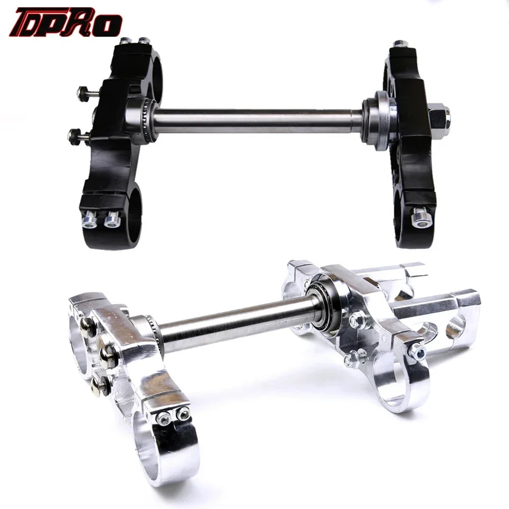 22mm Handlebar Triple Clamp Risers Holder Fit  45/48mm Upside Ddown Front Forks 125cc 140cc 150cc 160cc Dirt Pit Bike