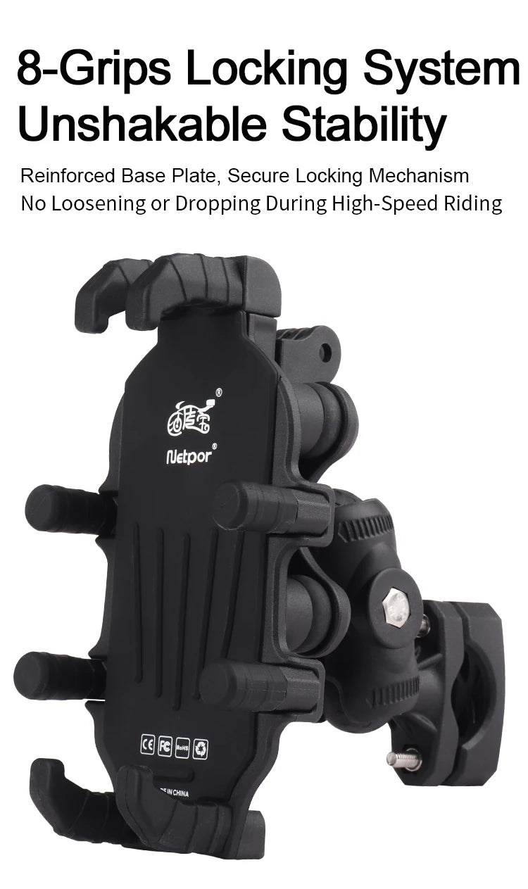 Wireless Charging Phone Mount – 15W, 33W Type-C