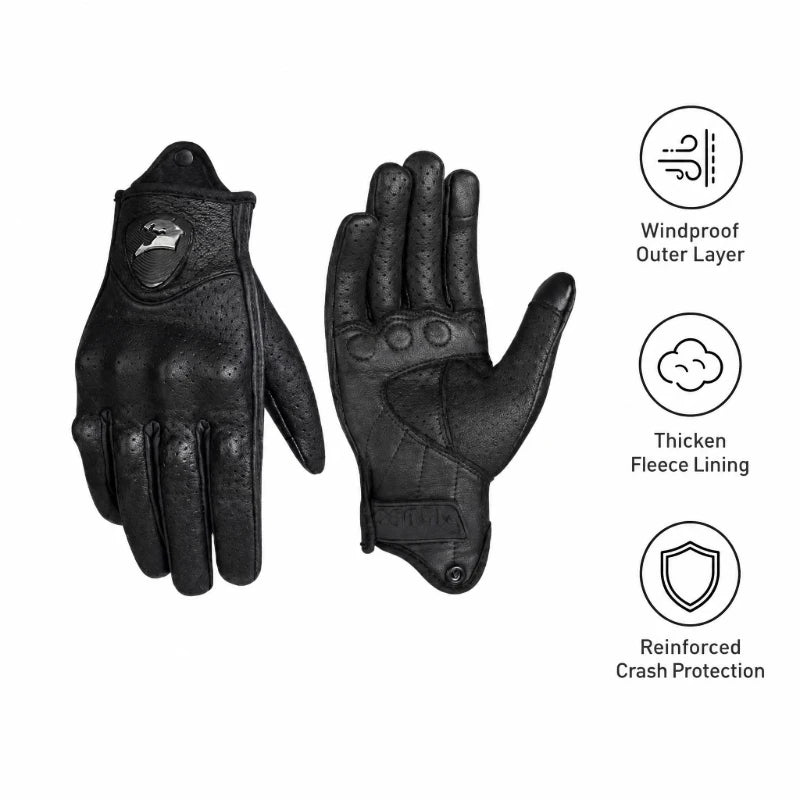 Retro Motorcycle Gloves
