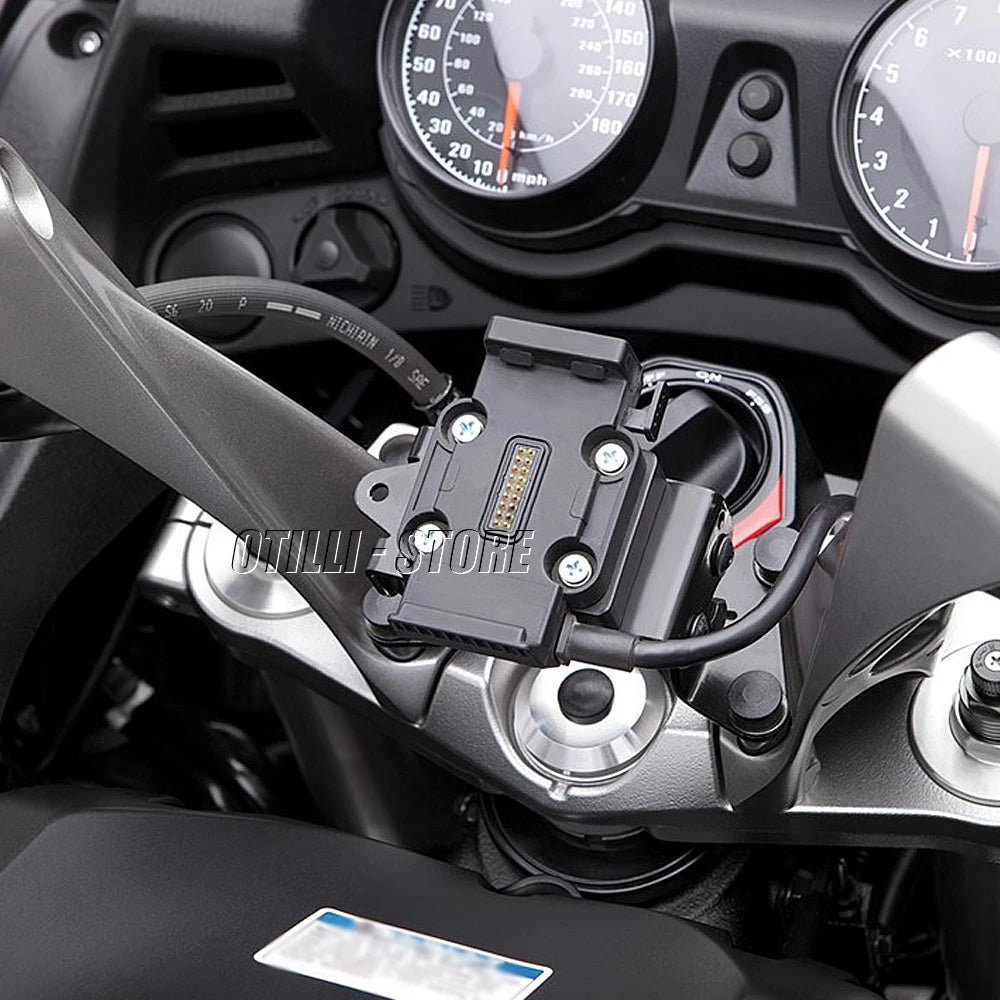 New Motorcycle Wireless Charger Navigation bracket Fast charge For Kawasaki Versys 650 For Yamaha Tracer 7 Universal GPS bracket