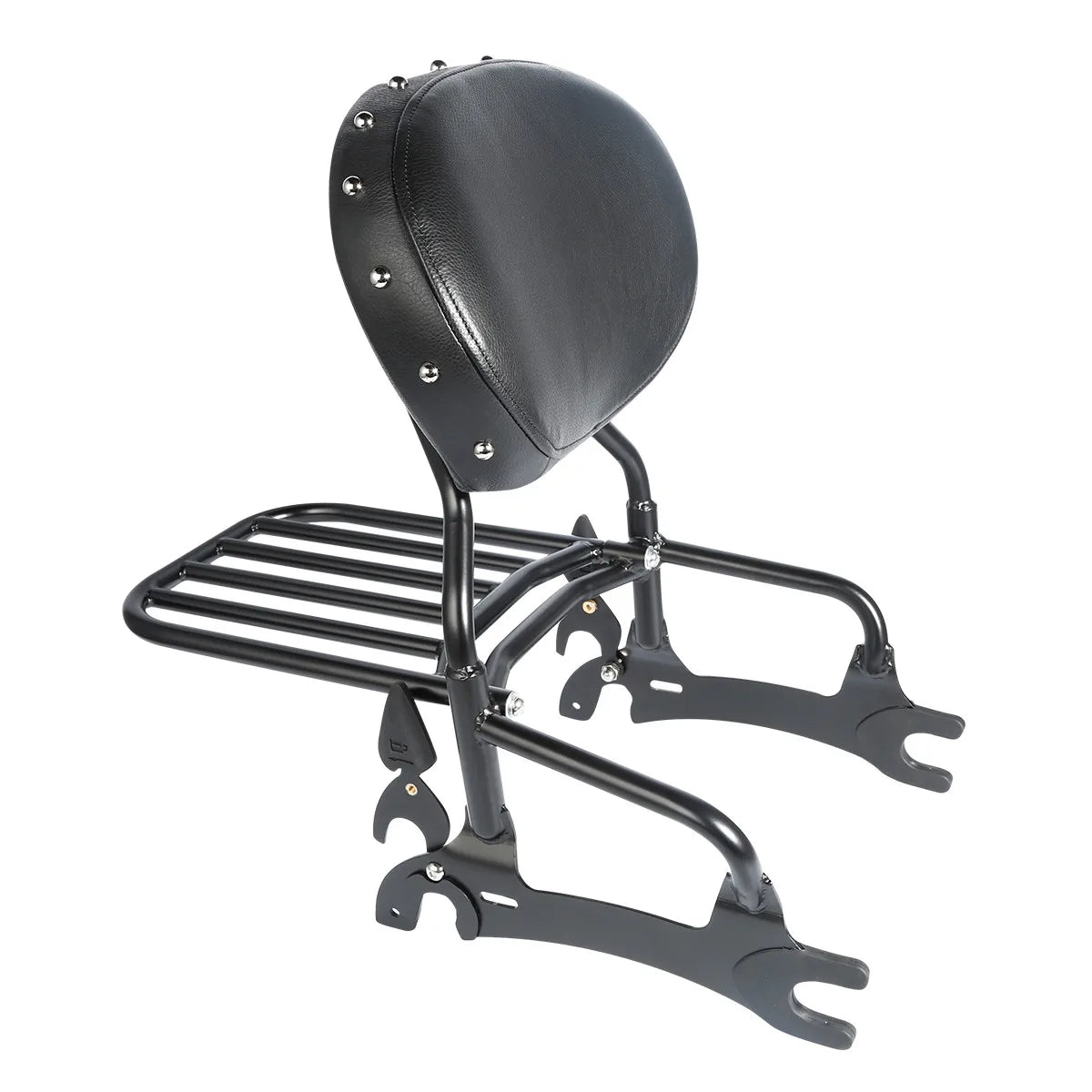 Luggage Rack with Sissy Bar and Backrest Pad for 2016-2018 Cruiser Motorcycles