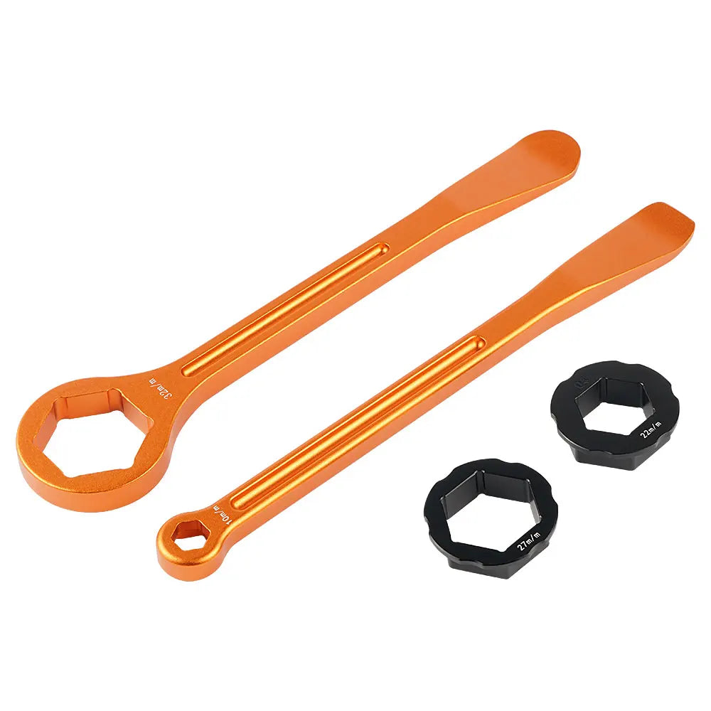 CNC Aluminum Motorcycle Tire Lever Wrench & Bead Buddy Set – KTM Husqvarna Husaberg Honda Yamaha Kawasaki Suzuki Beta – $20–47