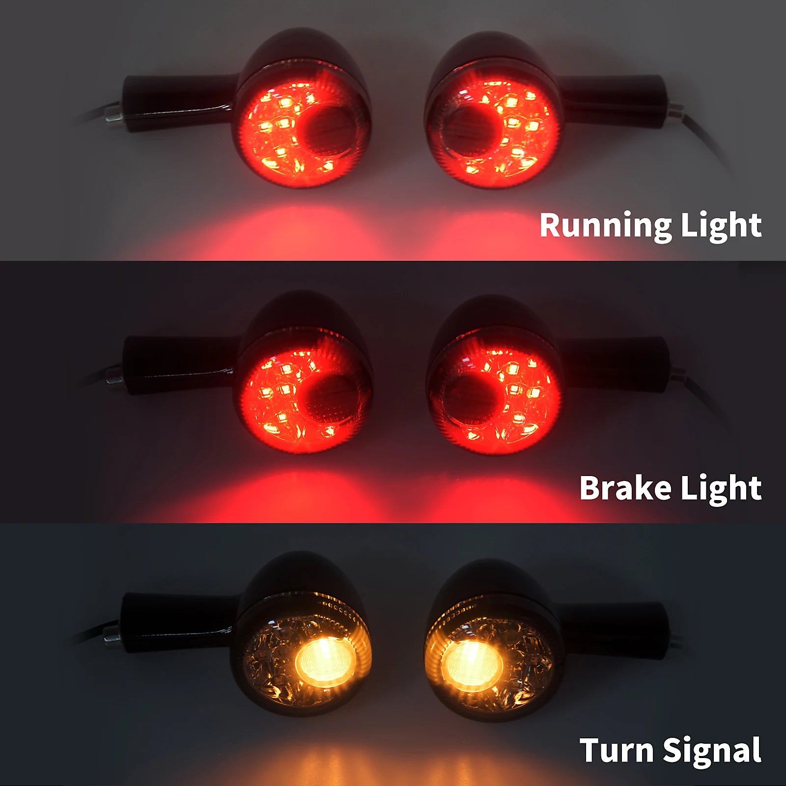 LED Turn Signal Bulbs – Rear LED Indicator & Brake Light for Harley Sportster