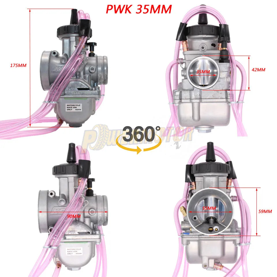 PWK Carburetor 33–42mm Racing Dirt Bike