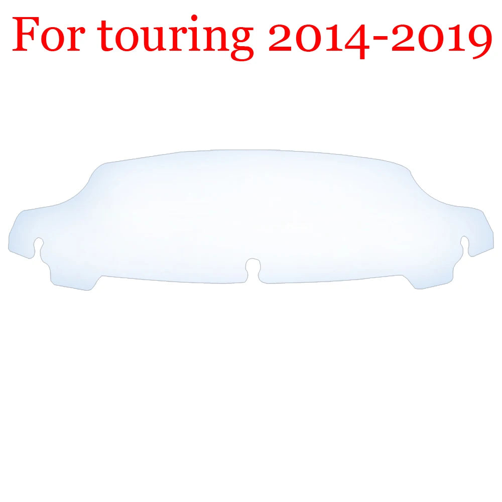 4.5-10.5" Motorcycle Windshield Fairing Windscreen for Harley Touring Electra Street Glide Ultra Limited 96-2022 Wind Deflector – TrichTu Mount ABS Black Clear Smoke 4.5in 6in 7in 8in 9in 10.5in
