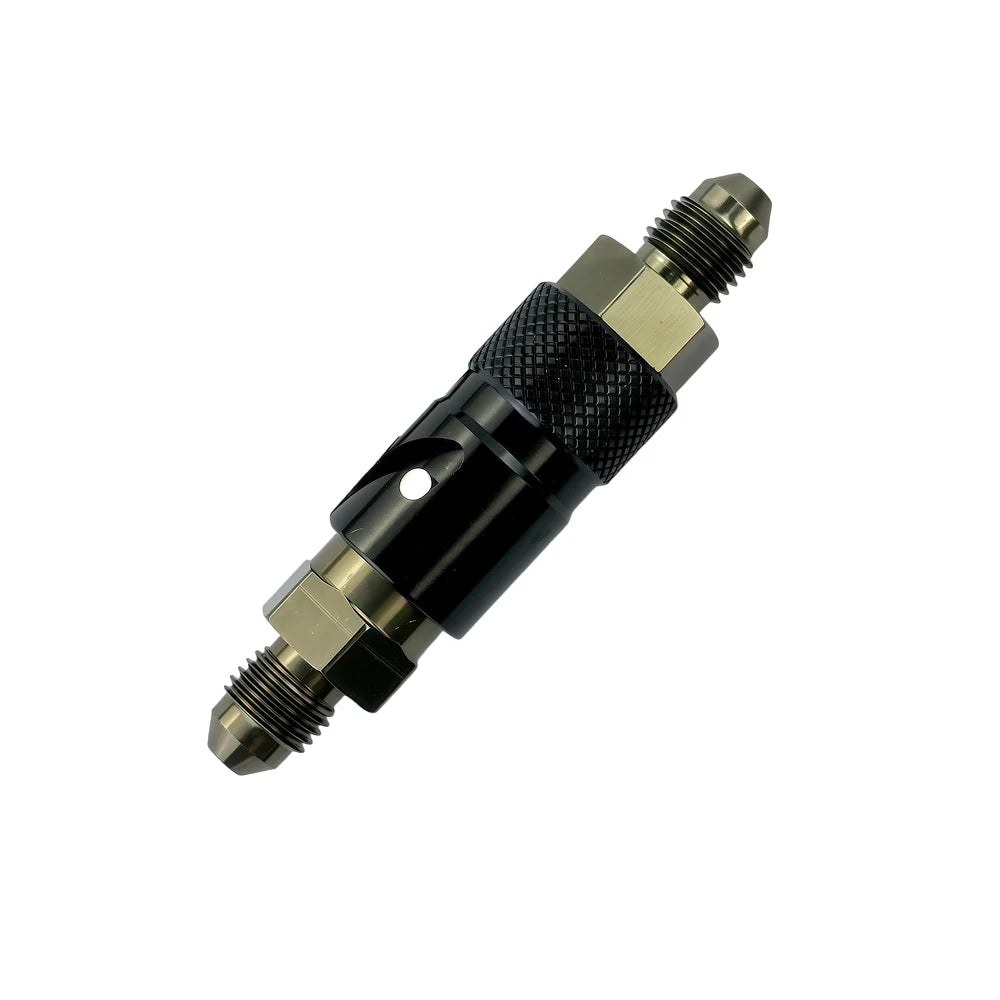 AN3 Brake Line Quick Disconnect Coupler – Brake Line Tools – Non-Spill Shut-Off Valve for Brake Fluid Change – 7075 Aluminium – Universal Motorcycle and Car – from $14