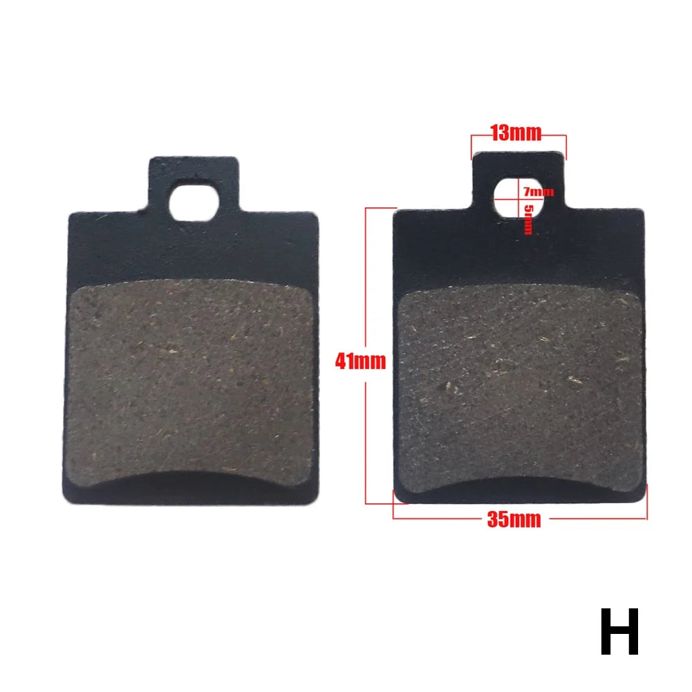 Motorcycle Brake Pads 50cc–250cc – Brake Pad Tools – ATV Quad Go Kart Chinese Dirt Pit Bike Scooter Hydraulic Front / Rear – Metal – 1 Pair – $15