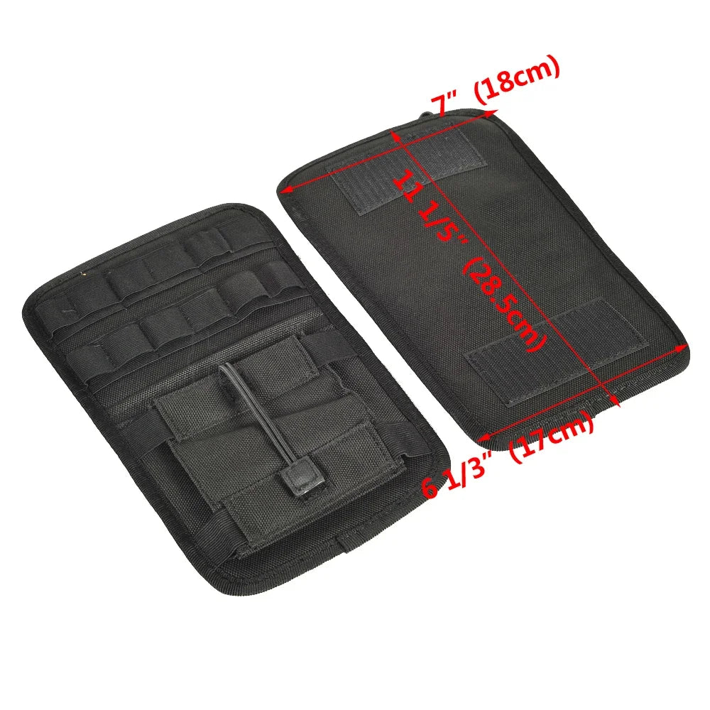 homtru Harley Davidson Touring Road King Glide Street Saddlebag Inner Toolkit Hard Bags Storage Case for Harley Touring FLT FLHT Road King Road Glide Street Glide Electra Glide Softail Dyna Sportster 1993-2013