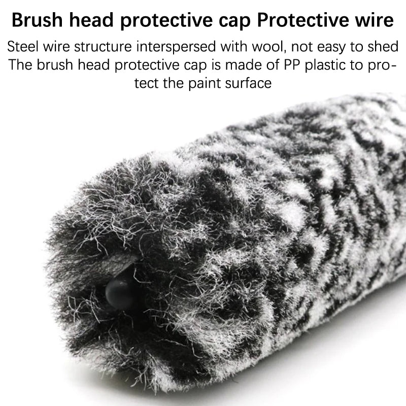 Microfiber Wheel Detailing Brush Bike