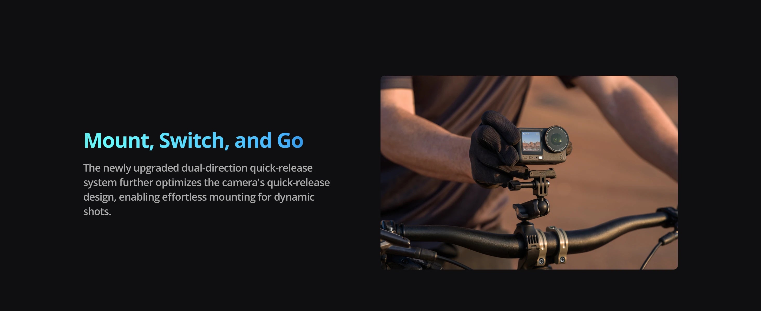 DJI Osmo Action 6 Adventure Combo 8K Waterproof Action Camera Variable Aperture f/2.0 HorizonSteady 360° 20m Underwater 50GB Built-in Storage Dual Mic Gesture Voice Control for Travel Motorcycle Vlog