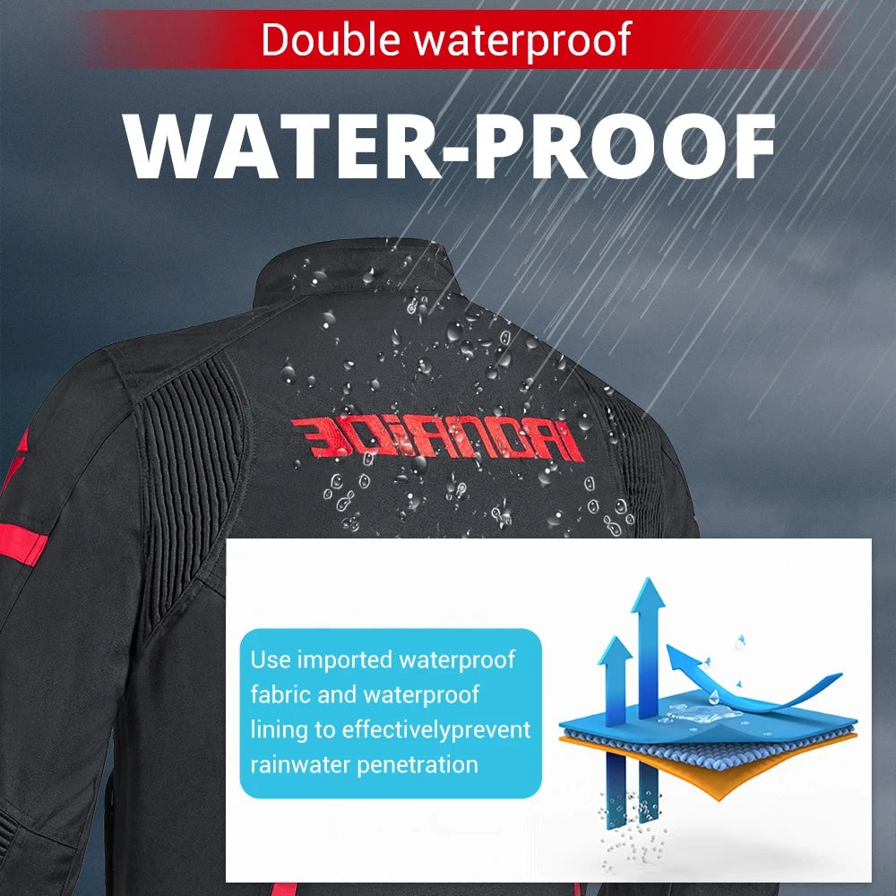 Windproof Cold Weather Motocross Racing Jacket