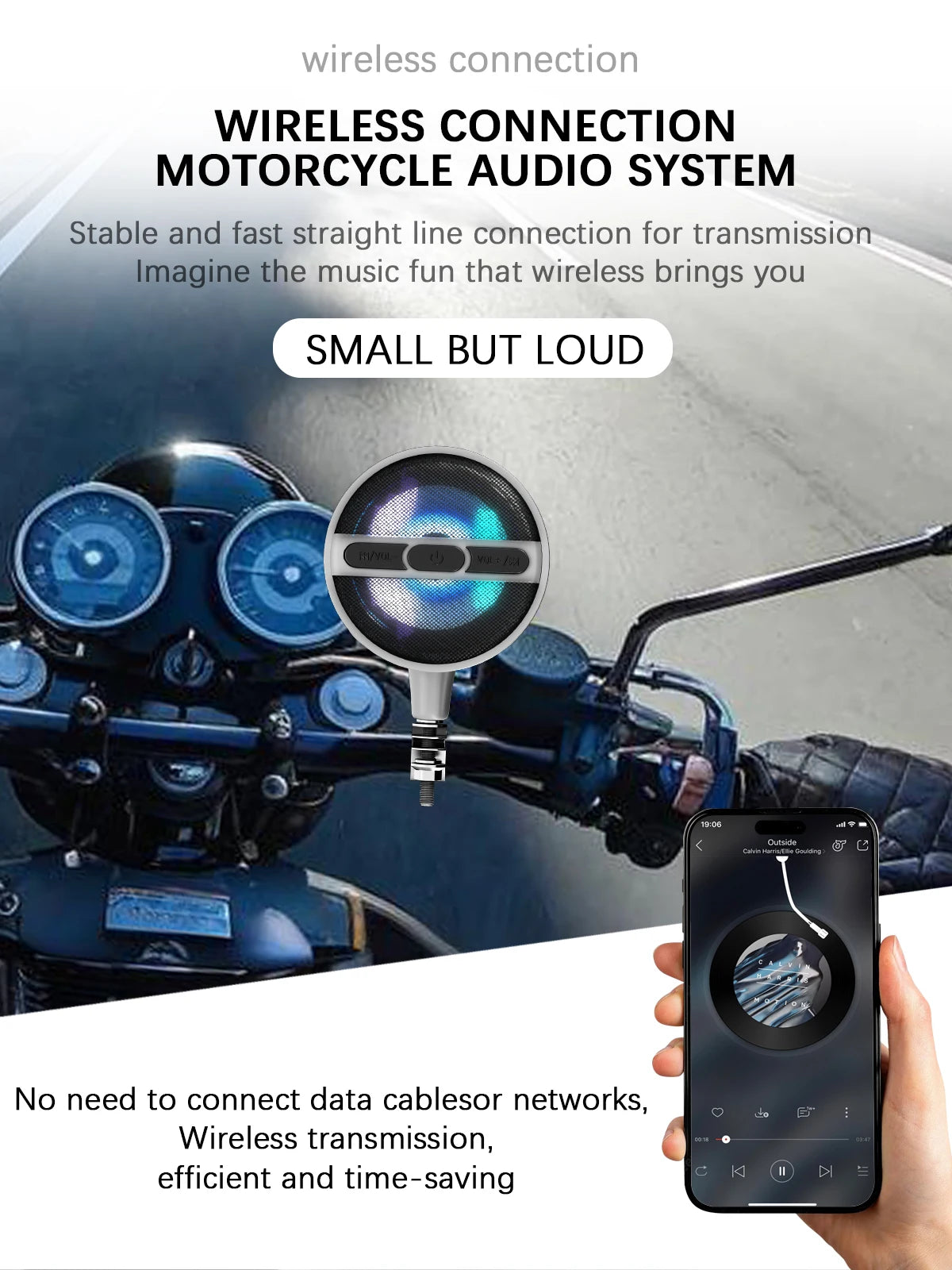 Motorcycle Speakers – Waterproof Bluetooth 12V Sound System