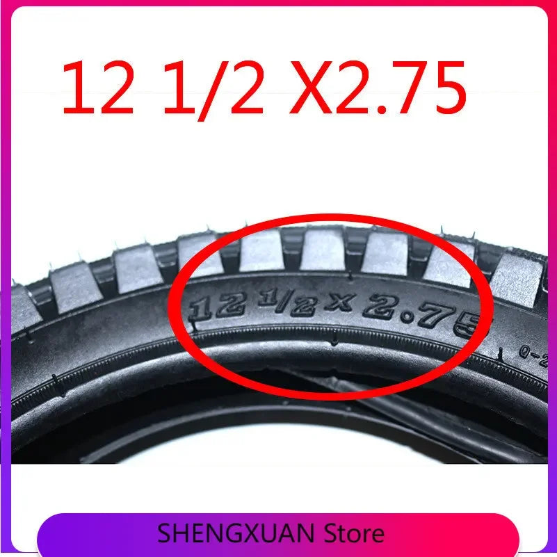 Dirt Bike Tires – 12.5x2.75 Tire & Inner Tube for Mini Dirt Bikes