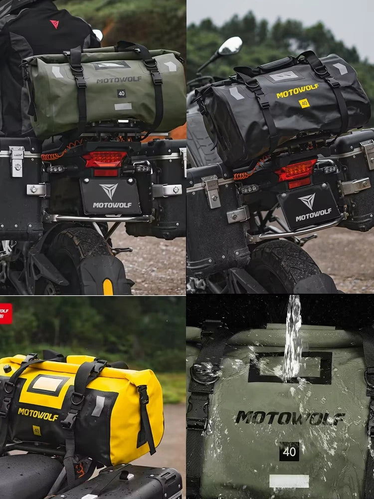 Motorcycle Backpack – Waterproof 20L/40L/66L Dry Travel Bag
