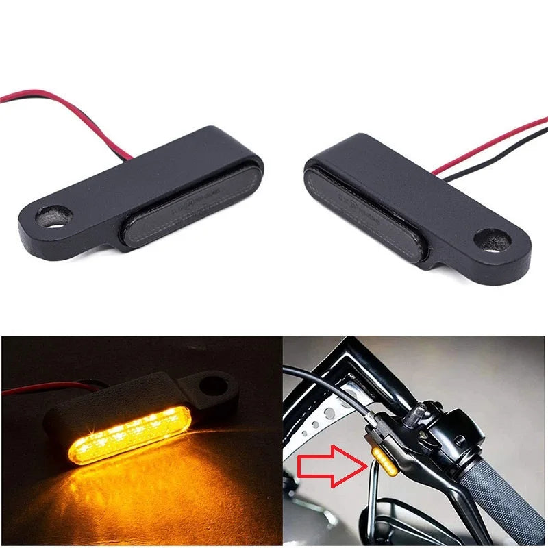 LED Turn Signal Bulbs – Mini Retro LED Flashing Indicator for Harley-Davidson Sportster