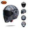 Retro Modular Helmet with DOT and ECE Approval