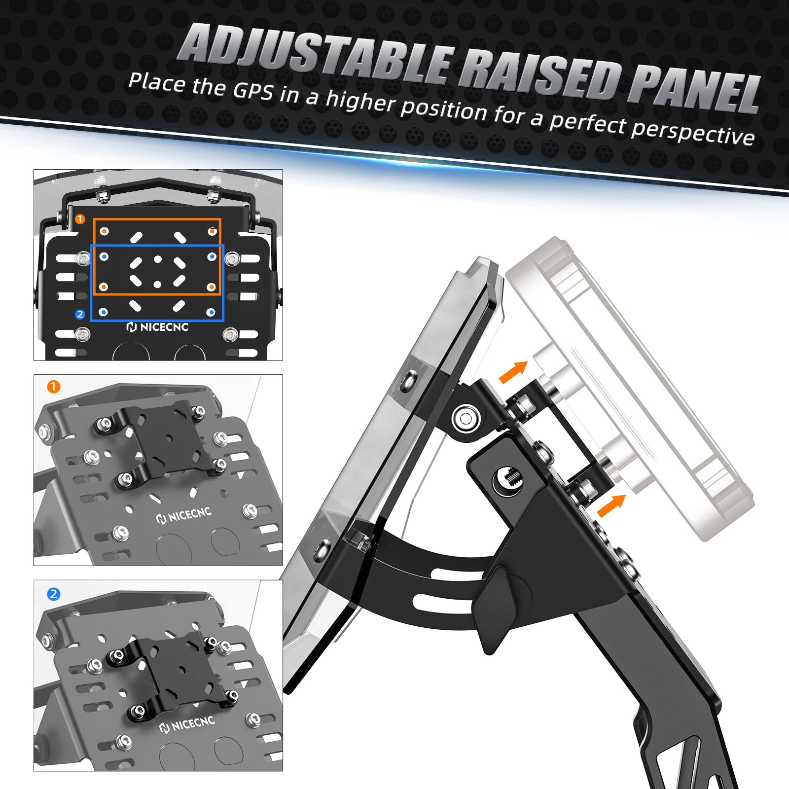 GPS Mount Bracket – Mini Fairing Kit for KTM, Husqvarna & More