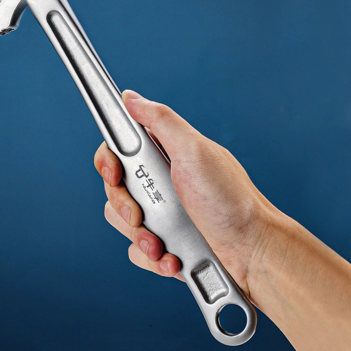 NIUXIANG Crab Claw Wrench – Heavy-Duty Adjustable Ratchet Self-Locking Wide Jaw – Auto / Motorcycle / Pipe Repair – from $10