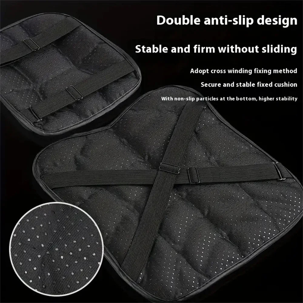 Universal Thickened Shock-Absorbing Motorcycle Electric Bike Seat Pad Heat Insulation Comfort Cushion for Riding