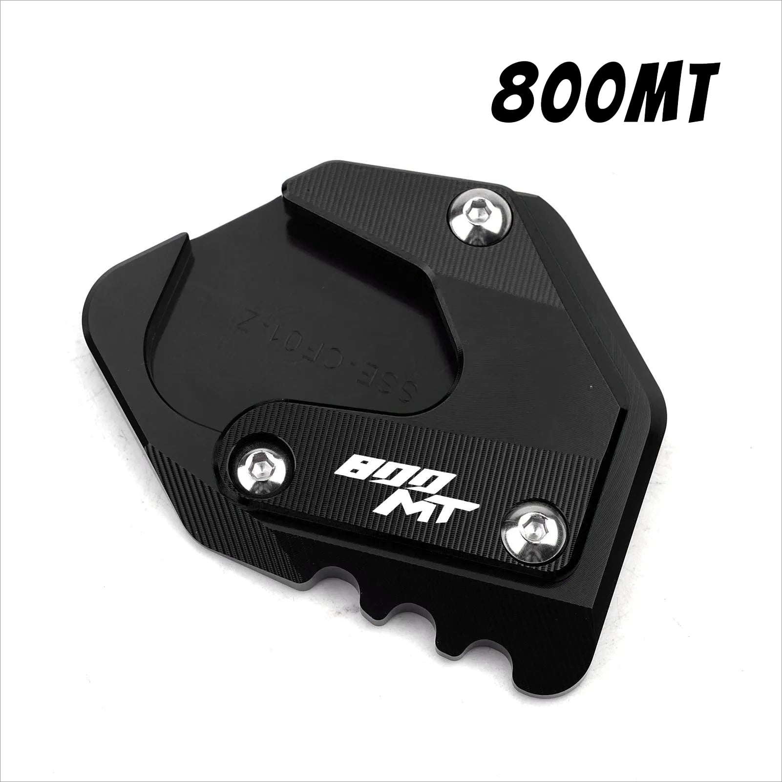 For CFMOTO 800MT CF 800 MT-X 1000 1000MTX 1000 MTX 2025 2026 Motorcycle Accessories Foot Kickstand Pad Side Stand Extender Plate – ZEXDDI Aluminum Gold Red Blue Sky Blue Grey Black