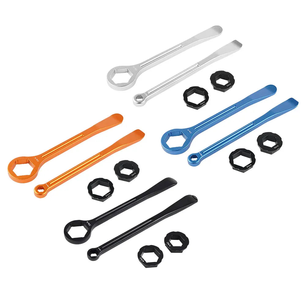 CNC Aluminum Motorcycle Tire Lever Wrench & Bead Buddy Set – KTM Husqvarna Husaberg Honda Yamaha Kawasaki Suzuki Beta – $20–47