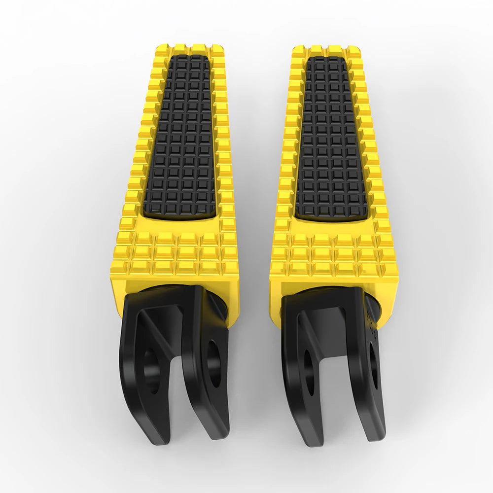 Kawasaki Z650 Anniversary / Z650RS / Z1000SX / ZX-6R / ZX-9R Front Foot Pegs – Adjustable 360° or Straight – CNC Aluminum + Rubber – 7 Colors – $75–$90