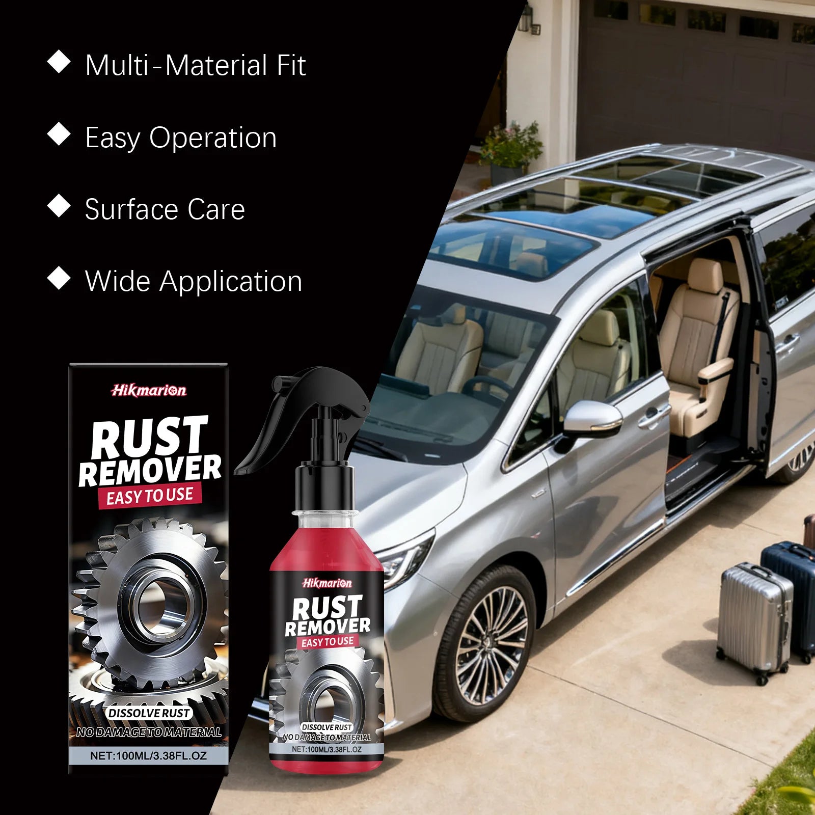 Rust Remover Spray Anti-Rust Metal