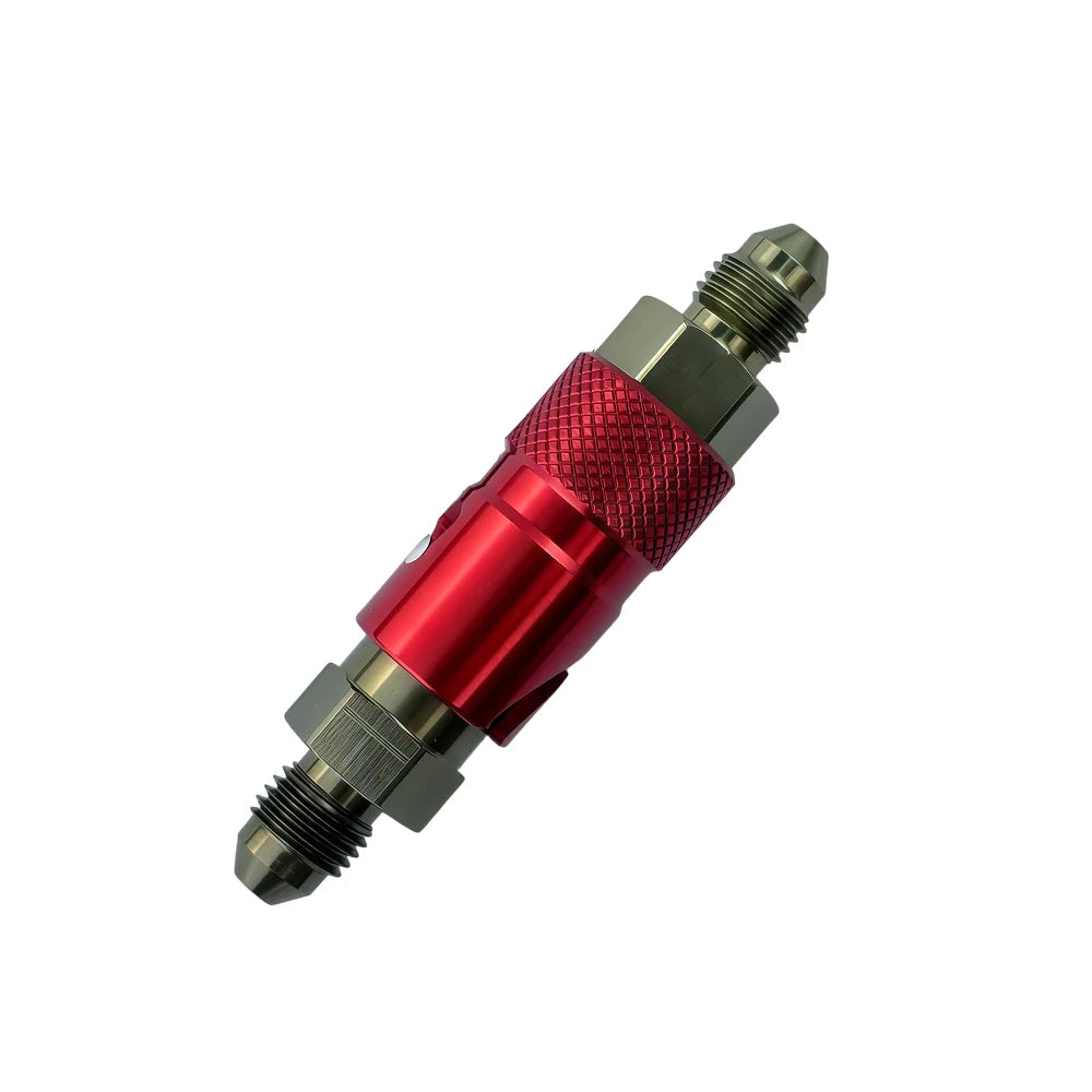 AN3 Brake Line Quick Disconnect Coupler – Brake Line Tools – Non-Spill Shut-Off Valve for Brake Fluid Change – 7075 Aluminium – Universal Motorcycle and Car – from $14