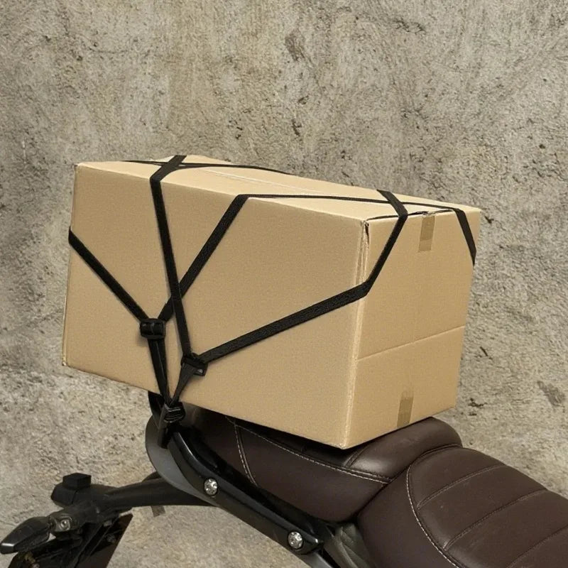 Cargo Net – 4-Claw Motorcycle Luggage Net with Hooks