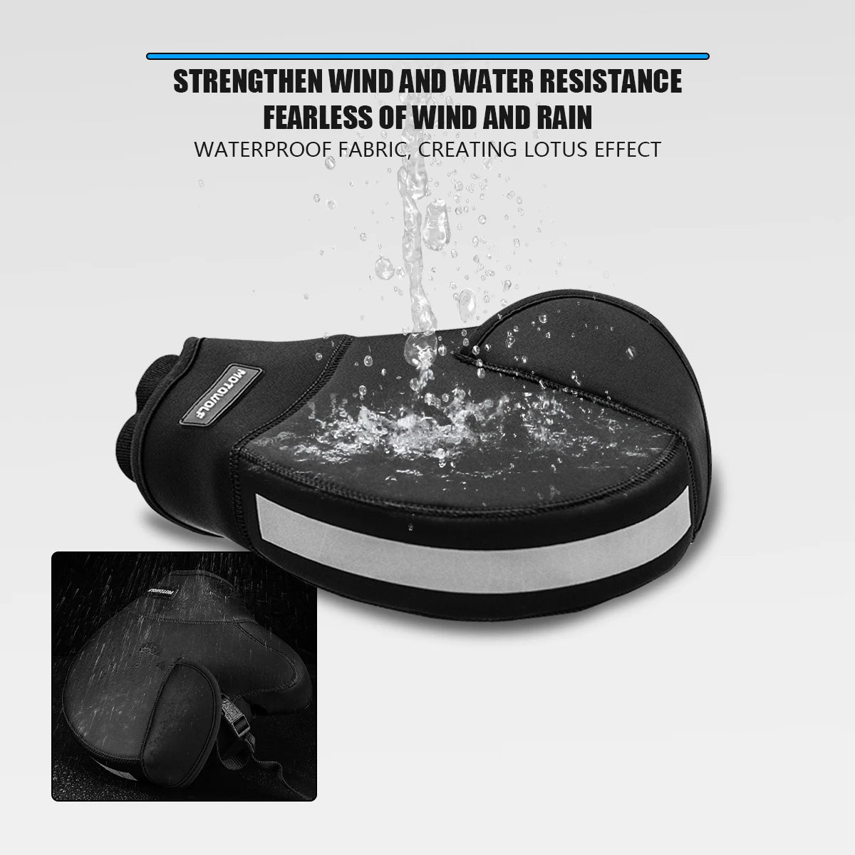 Maroen Handlebar Muffs Winter Waterproof