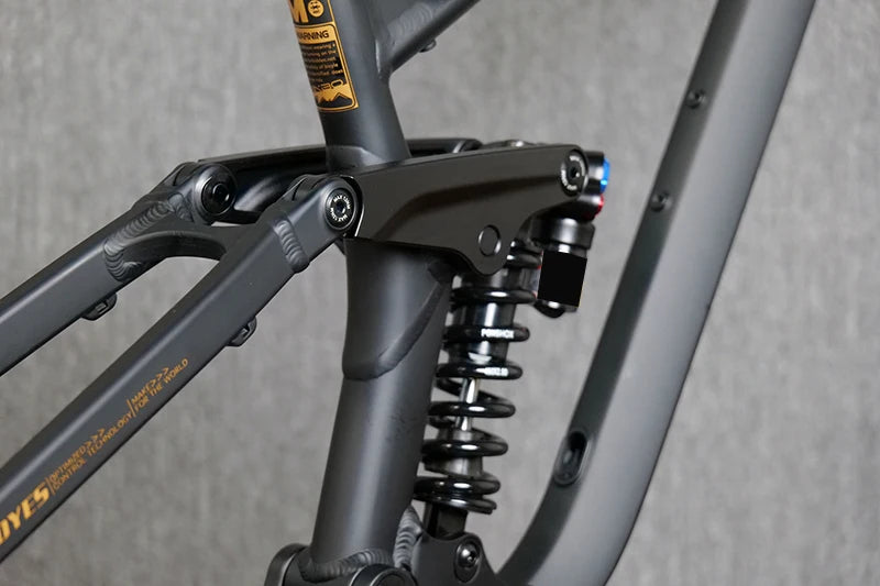 Bicycle Full Suspension Frame Soft Tail Trunnion MTB  Enduro  DH XC AM Mountain Frame  29/27.5ER Boost12*148mm Inner Cable DPD