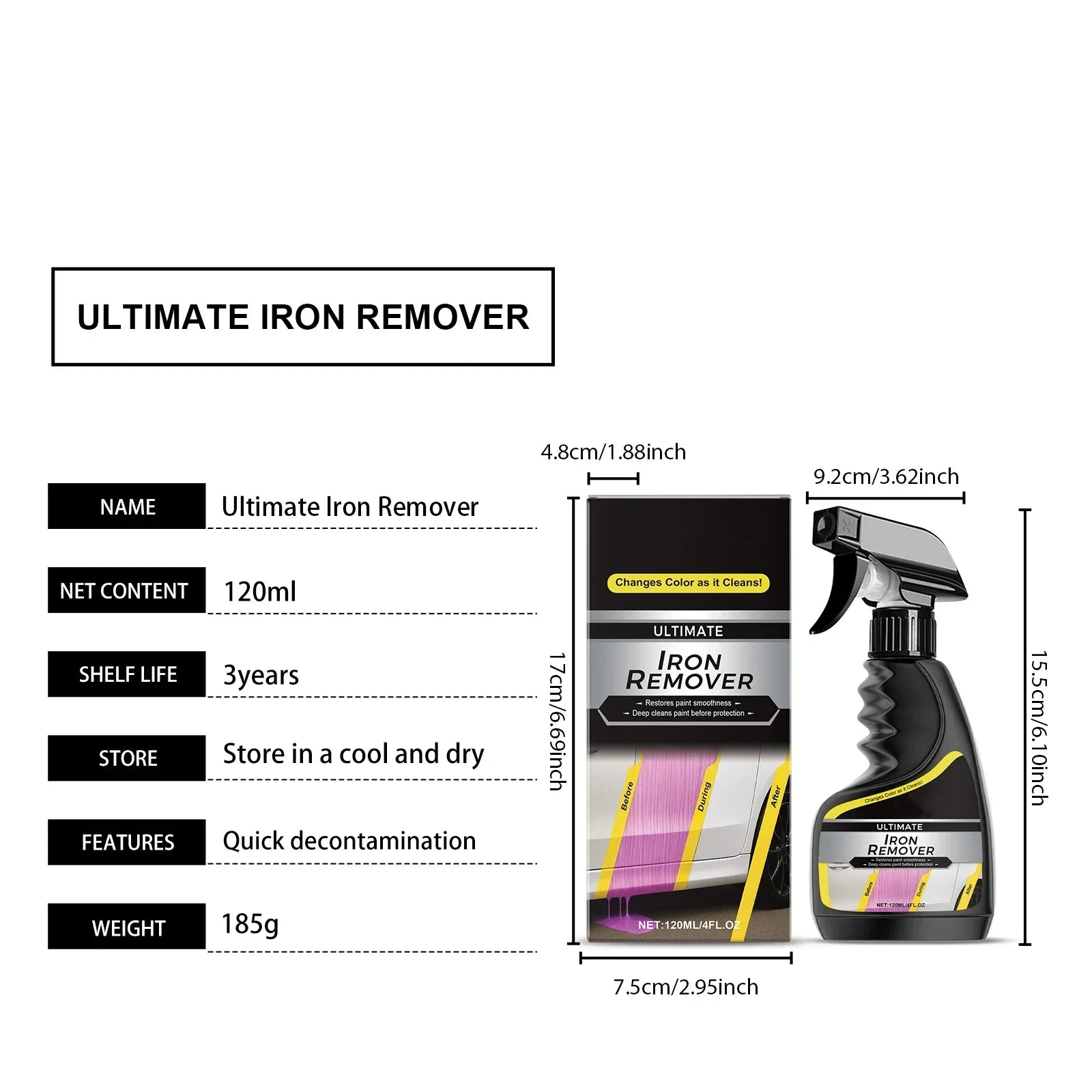 HS68 Car Rust Remover