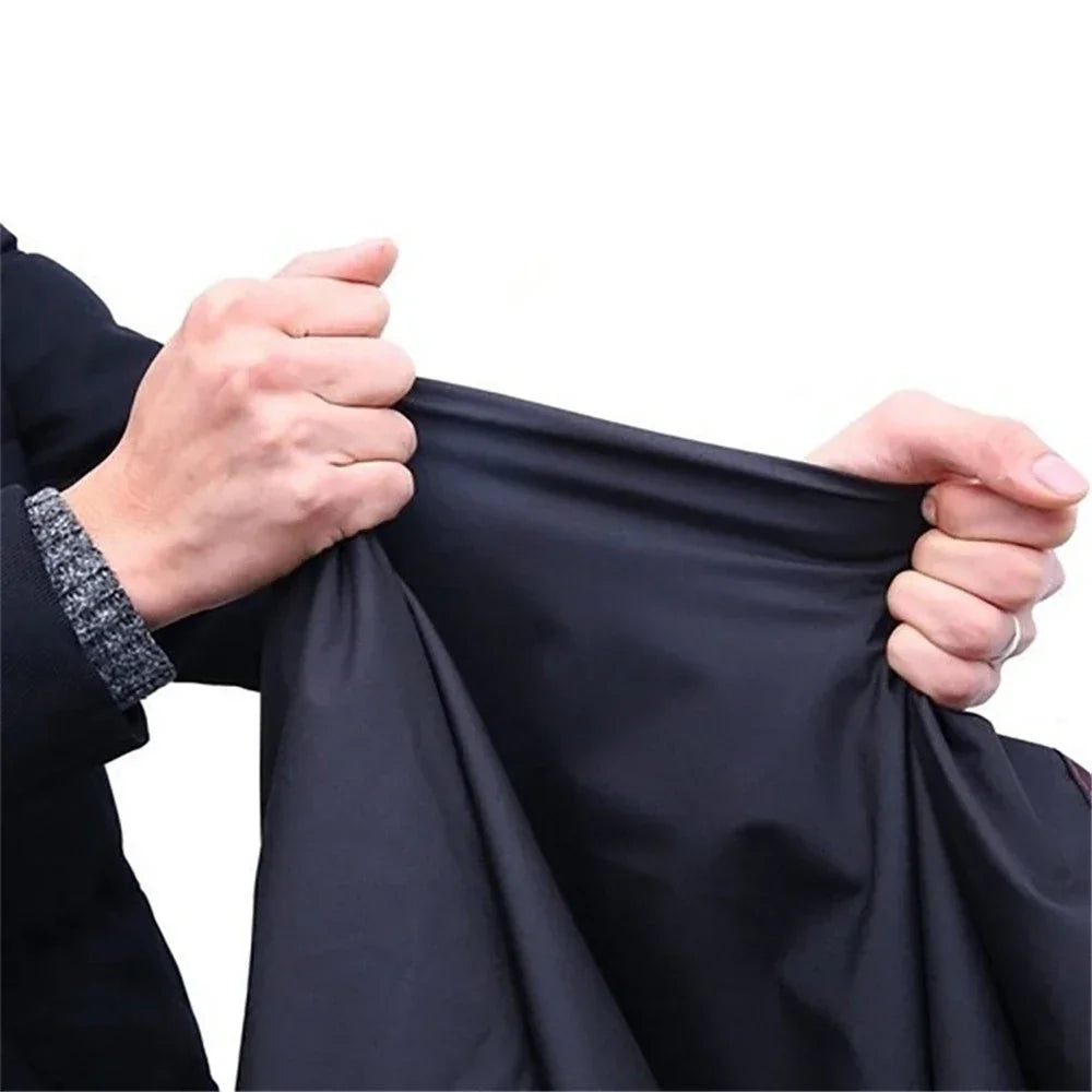 Motorcycle Cover for NMAX AEROX PCX MIO BEAT CLICK Waterproof Rain and Dust UV Cover – Polyester Taffeta PU Coating All Black Lock Holes Windproof Buckle Storage Bag M-XXXL
