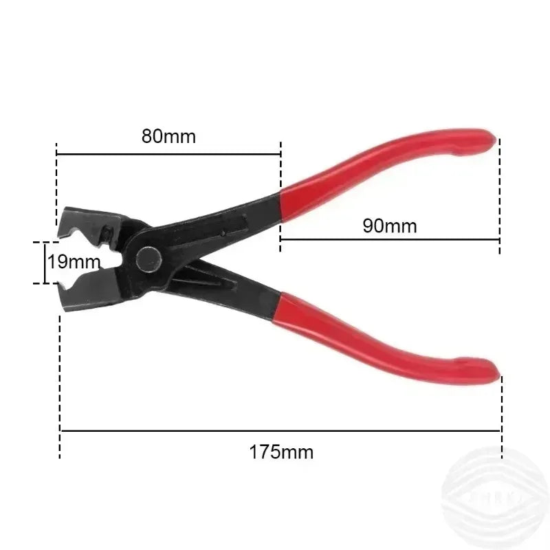 Car Oil Hose Crimping and Pinch Pliers – Brake Line Tools – Fuel Line Water Pipe Brake Line and Radiator Hose Clamp Tool for Car and Motorcycle – Red – $16