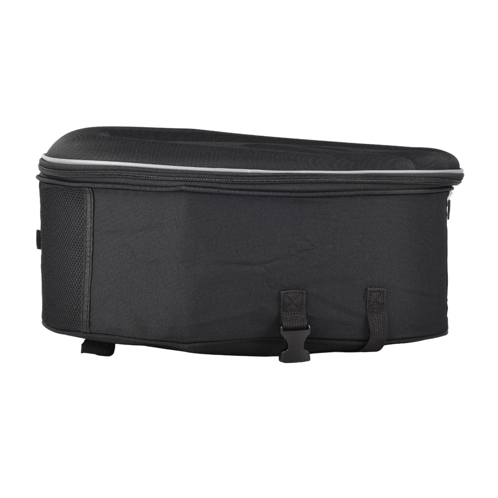 oezrefit 2PCS Universal Fit Motorcycle Pannier Bags Luggage Saddle Bags Side Storage Fork Travel Pouch Box Motorcycle Side Helmet Riding Waterproof 36L-58L with Rain Cover – Black