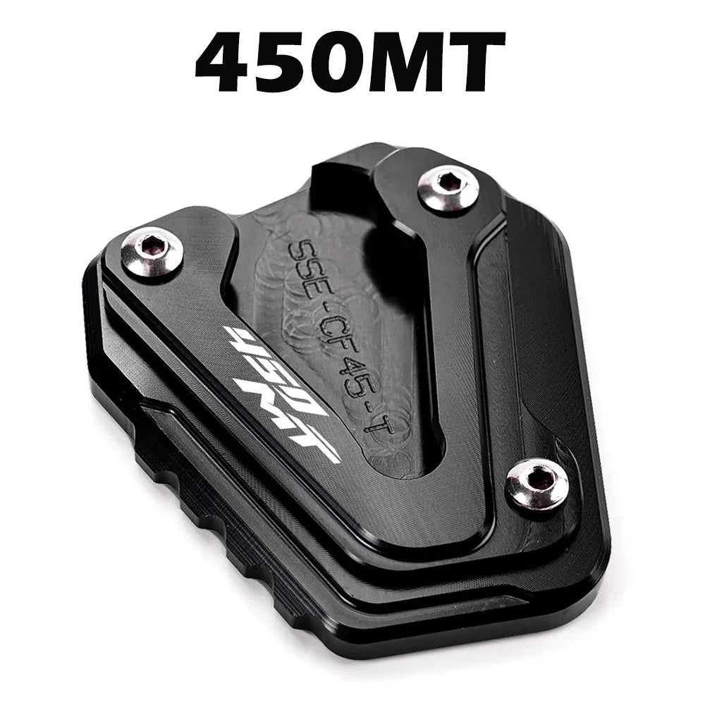 For CFMOTO 450MT 800MT 800MT-X MT450 MT800 MT 450 800 MTX 800MTX Motorcycle Accessories Kickstand Pad Side Stand Foot Extension – MOWOK CNC Aluminum Anodized Gold Blue Grey Red Sky Blue Black