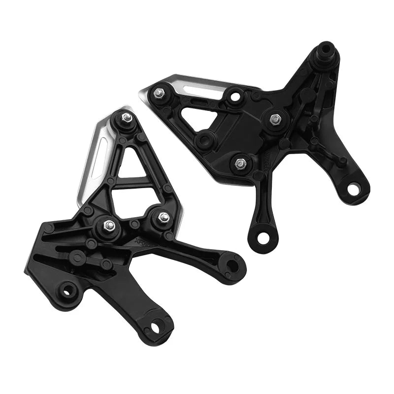 Motorcycle Front Rider Footpeg Pegs Pedal Bracket For Kawasaki Z900 2017-2024 2018 2019 2020