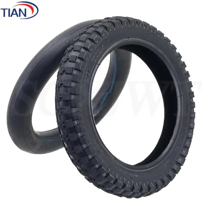 Dirt Bike Tires – 12-1/2x2.75 Inner & Outer Tire for Mini Dirt Bikes