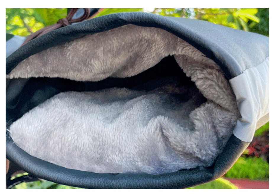 PU Handlebar Muffs Black – Style A or B