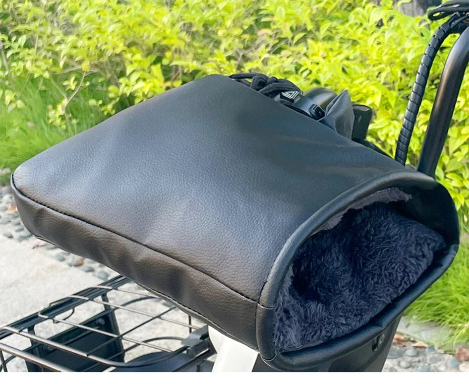 CORNING Handlebar Muffs PU Winter Black