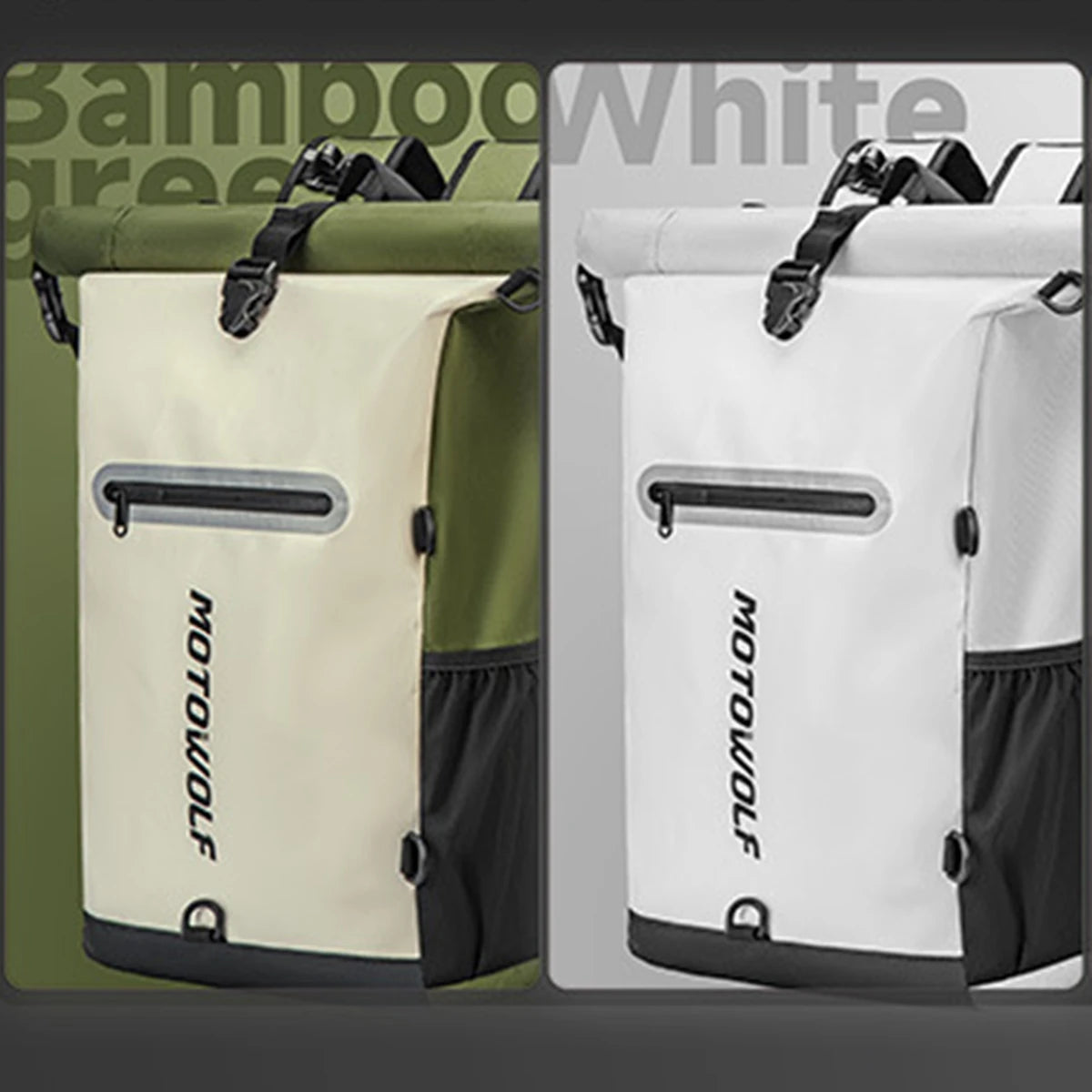 Motorcycle Backpack – Large Capacity Dual Sports & Helmet Bag